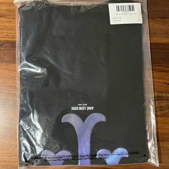 Aime Leon Dore ALD / New York Mets Big Logo Short-Sleeve Tee T-Shirt SS24 Sz XXL - Picture 2 of 9